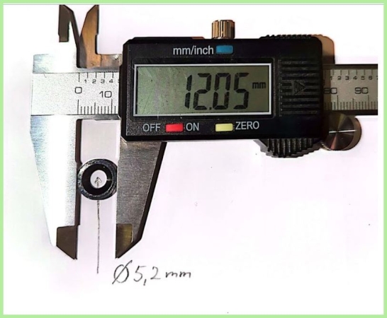 Sandberg Neck Mounting Ferrule, Nickel